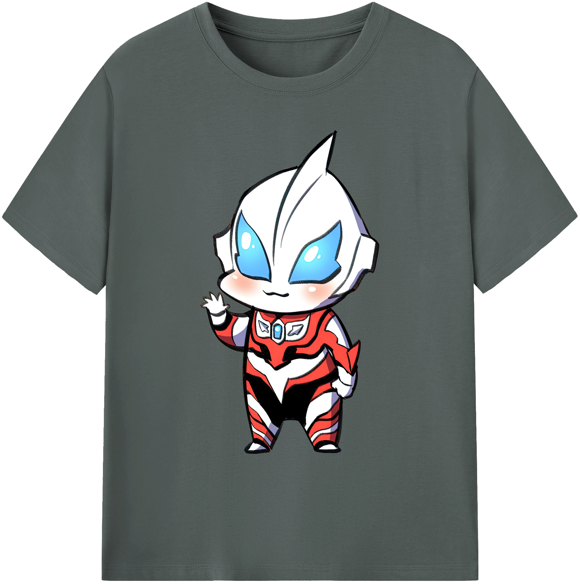 （画像用） ウルトラマン Ultraman 綿100％ メンズ半袖Tシャツ｜肌触りやわらか＆通気性